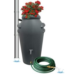 Esővízgyűjtő amfora | Szürke | 200L