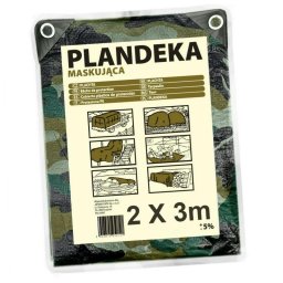 Takaróponyva 2×3m | Terep | 80 g/m