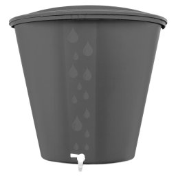 Esővízgyűjtő hordó | Szürke | 210L