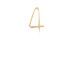 Arany Gold 4-es csillagszóró 17 cm
