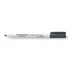 STAEDTLER Táblamarker, 1-2 mm, kúpos, STAEDTLER "Lumocolor 341", fekete