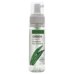 Intimate Earth - tisztító hab szerelmi játékokhoz zöld teával (200 ml)