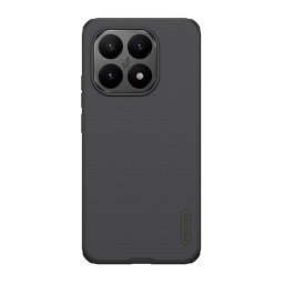 NILLKIN SUPER FROSTED PRO műanyag telefonvédő (ütésállóság, gumírozott, érdes felület) FEKETE