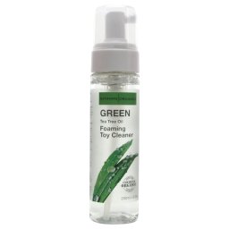 Intimate Earth - tisztító hab szerelmi játékokhoz zöld teával (200 ml)