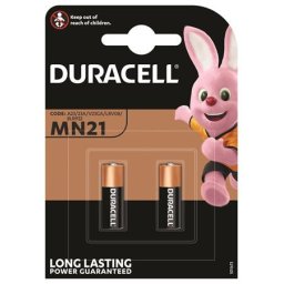 DURACELL Speciális elem, MN21, 2 db, DURACELL