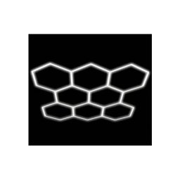 Optonica Hexagon SET lámpák 8HEX 280W kiegészítőkkel 16803
