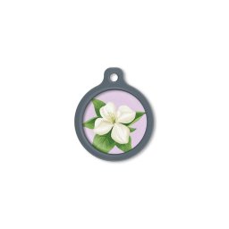 Blucky Jasmine Pastel Purple Dog Tag large