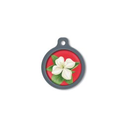 Blucky Jasmine Red Dog Tag large
