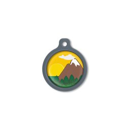 Blucky Colorado Yellow Dog Tag large