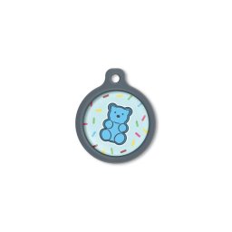 Blucky Sweetie Pastel Turquoise Dog Tag large