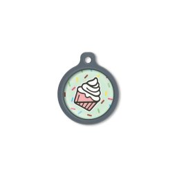 Blucky Sweetie Pastel Green Dog Tag large