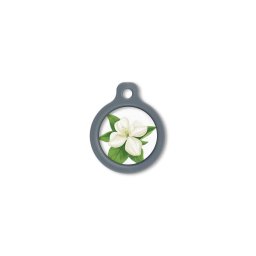 Blucky Jasmine White Dog Tag medium