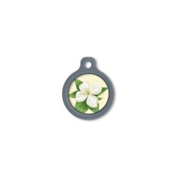Blucky Jasmine Pastel Yellow Dog Tag medium