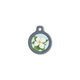 Blucky Jasmine Pastel Turquoise Dog Tag medium