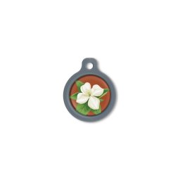Blucky Jasmine Brown Dog Tag medium