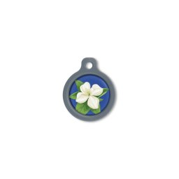 Blucky Jasmine Dark Blue Dog Tag medium