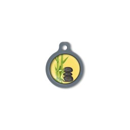 Blucky Bamboo Yellow Dog Tag medium