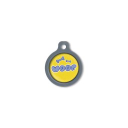 Blucky Graffiti Yellow Dog Tag medium