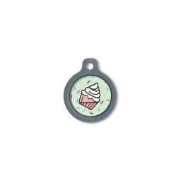 Blucky Sweetie Pastel Green Dog Tag medium