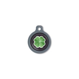 Blucky Clover Black Dog Tag medium