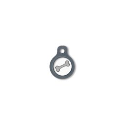 Blucky Bone White Dog Tag small
