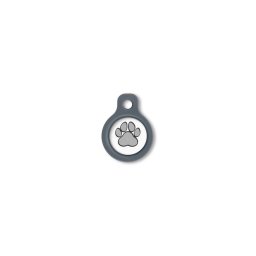 Blucky Wild Paw White Dog Tag small