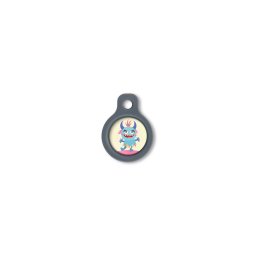 Blucky Beastie Pastel Yellow Dog Tag small