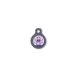 Blucky Beastie Pastel Purple Dog Tag small