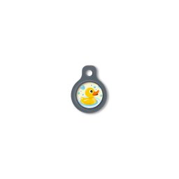 Blucky Ducky Pastel Yellow Dog Tag small