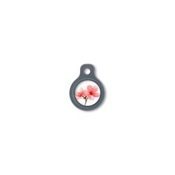Blucky Sakura Pastel Orange Dog Tag small