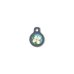 Blucky Jasmine Turquoise Blue Dog Tag small