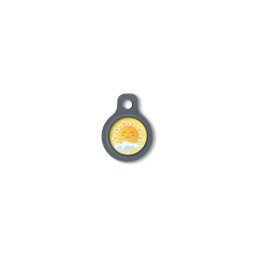Blucky Sunny Yellow Dog Tag small