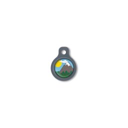 Blucky Colorado Dark Blue Dog Tag small