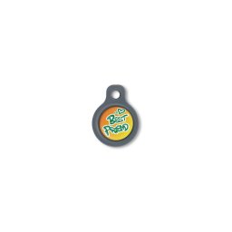 Blucky Graffiti Orange Dog Tag small