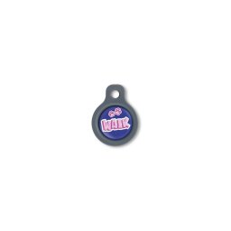 Blucky Graffiti Dark Blue Dog Tag small