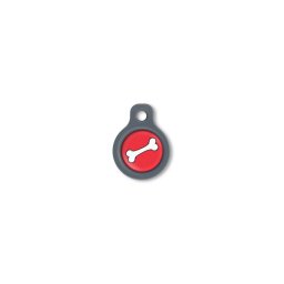 Blucky Bone Red Dog Tag small