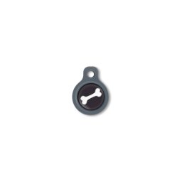 Blucky Bone Black Dog Tag small