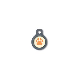 Blucky Wild Paw Pastel Yellow Dog Tag small