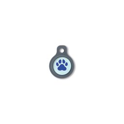Blucky Wild Paw Pastel Turquoise Dog Tag small