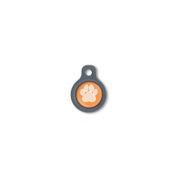 Blucky Wild Paw Orange Dog Tag small