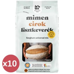 It's us MIMEN Cirok pékáru gluténmentes lisztkeverék kínáló 10X1000 g