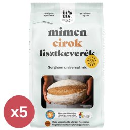It's us MIMEN Cirok pékáru gluténmentes lisztkeverék csomag 5X1000 g