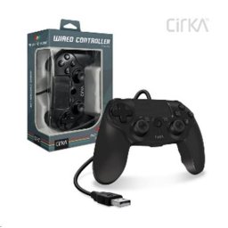 Cirka NuForce vezetékes játékvezérlő PS4/PC/Mac (fekete)