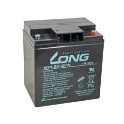 LONG akkumulátor 12V 28Ah M5 LongLife 12 év (WPL28-12TN)
