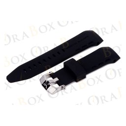 VOSTOK EUROPE LUNOKHOD 2 SZILIKON SZÍJ, FEKETE