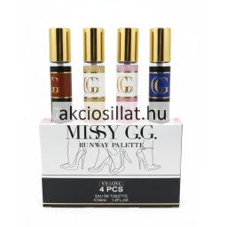 V.V.Love Missy G.G. Runway Palette EDP 35ml x 4db / Carolina Herrera Good Girl parfüm utánzat