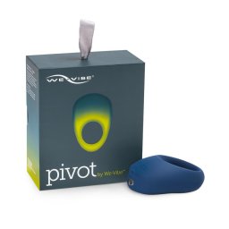We-Vibe Pivot 2 - App-vezérelt vibrációs péniszgyűrű, férfiaknak (kék)