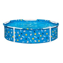 Bestway 122x30,5cm fémvázas kisállat (kutya) medence 561KM