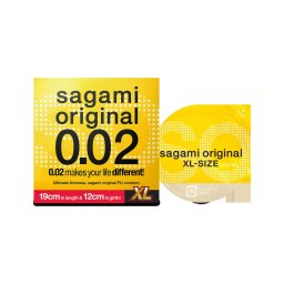 Sagami Original 0,02 XL - óvszer - 61 mm (1 db)