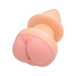 Nature Skin - anál plug és péniszköpeny (testszínű)